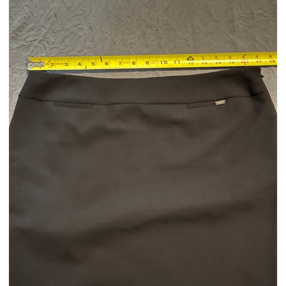 Tahari Arthur S. Levine Black Pencil Skirt Size 12 Classic Career - Picture 4 of 5
